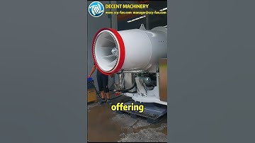Decent Machinery’s Spray Cannons: Superior Dust Control for Various Applications
