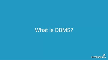 What is DBMS? Learn basic definition of DBMS.