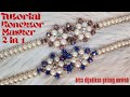 Tutorial konektor masker mutiara 2 in 1 bisa dijadikan gelang mewah // diy pearl bracelet