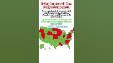 Trying to get a sub from every US state part 3 #mapping #mapper #world #subscribe #Maps #countries