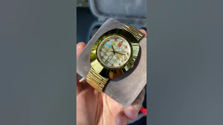 Rado Diastar Red Stones Dial Watch #luxurywatch #rado #radodiastar #radowatch #radowatches #watches