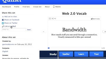 Embed Quizlet