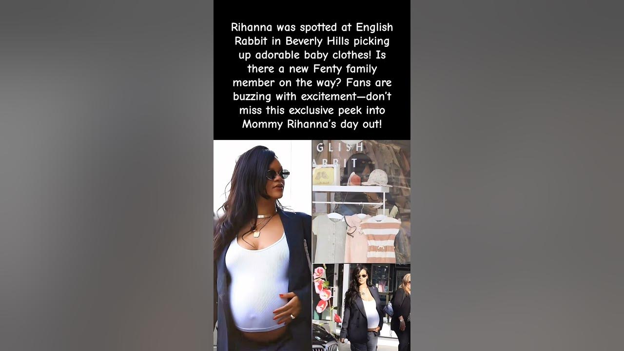 Rihanna Spotted Picking Out Baby Clothes in Beverly Hills! What’s She Hiding? #rihanna #shorts Rihanna Spotted Picking Out Baby Clothes in Beverly Hills! What’s She Hiding? #rihanna #shorts