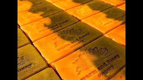 Making Cucumber Melon Soap Live