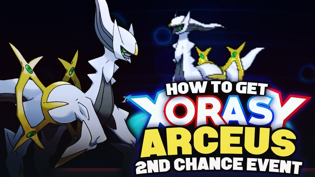 How To Get Arceus 2nd Chance Mythical Pokemon Event Pokemon Xy Omega Ruby Alpha Sapphire Tutorial Youtube - roblox pokemon arena xpax how to get arceus event after event