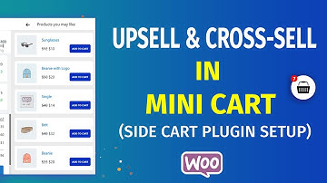 Up-sell & Cross-sell Products in WooCommerce Mini Cart | WooCommerce Cart Plugin (2025)