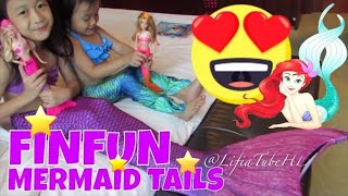 Lifia Niala Buka Paket Putri Duyung Monofin - Unboxing Fin Fun Mermaid Tails Indonesia
