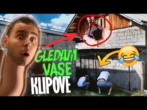 GLEDAM VAŠE KLIPOVE #26 | Salto sa ploče ? xD