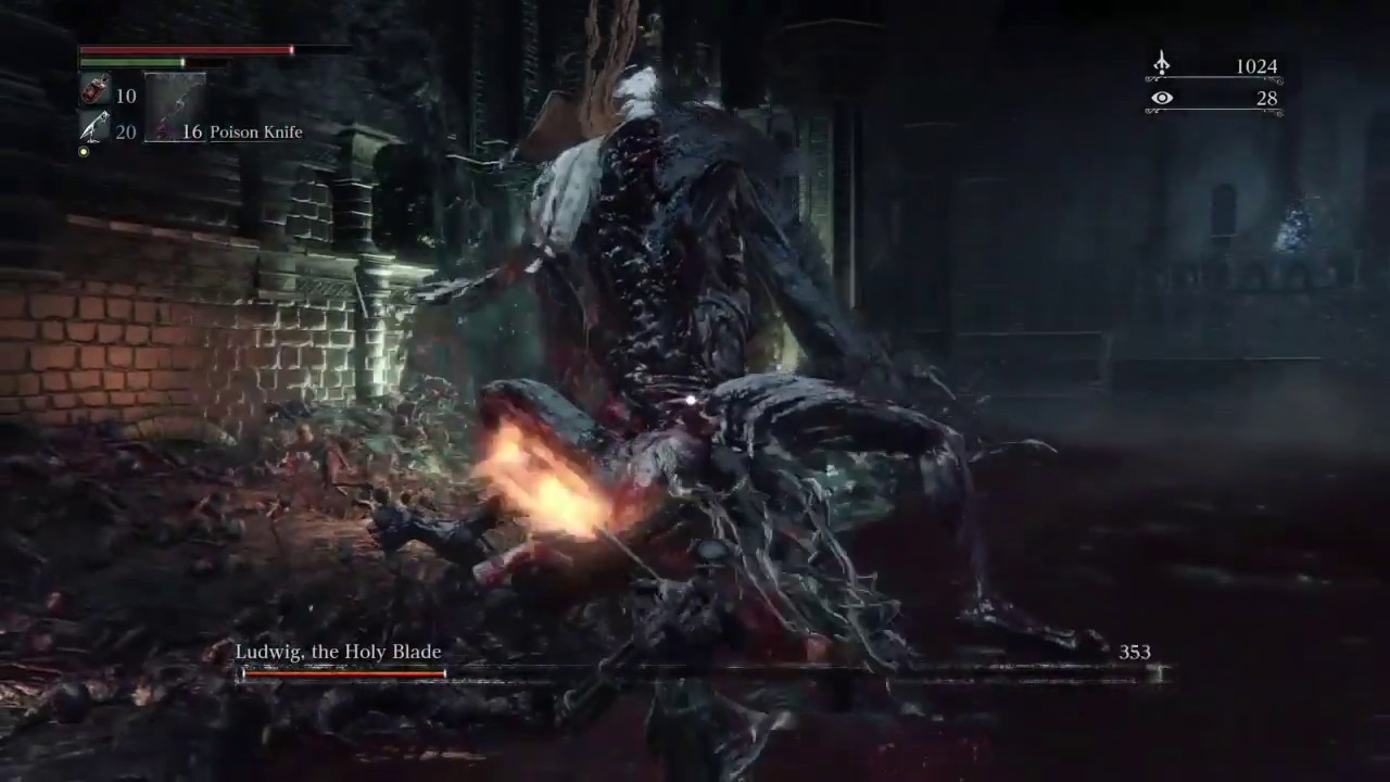 Bloodborne Ludwig, The Holy Blade Pizza Cutter Fun YouTube