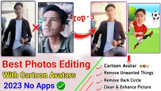 How To Edit Viral Instagram Ai Avatar Trend Photo | Free Photos Edit Without App | Top 3 Trend Edit