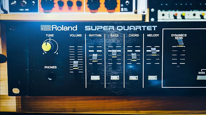 The Roland Super Quartet - The 80s band in a box!