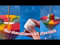Marshmallow With Rainbow Chocolate Foodiebeats Marshmello Chocolate Sticks Diy Marshmallow Marshmallow With Rainbow Chocolate Foodiebeats Marshmello Chocolate Sticks Diy Marshmallow