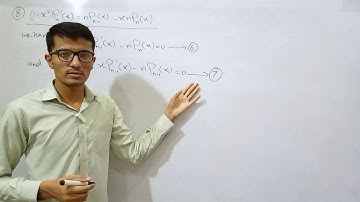 Recurrence relations for legendre polynomial/how to prove recurrence relations/explain/part no 3....