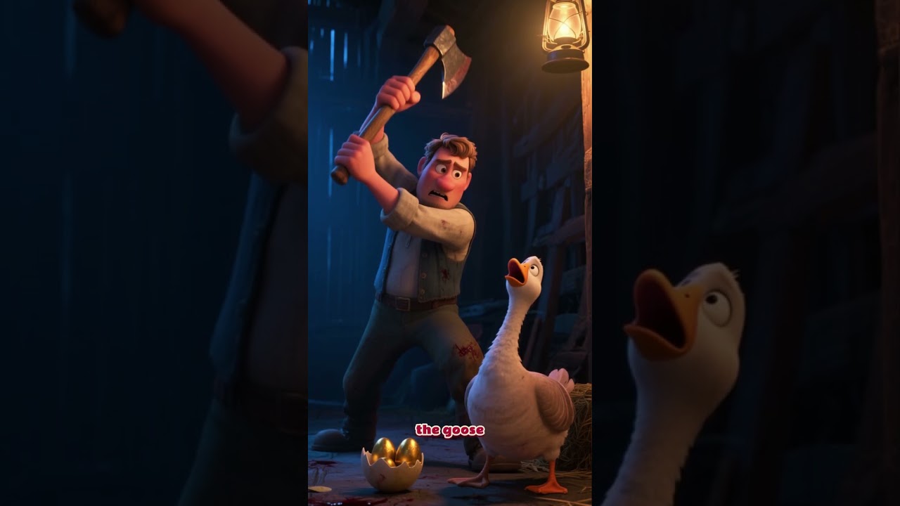 The Greedy Farmer and the Magic Goose | A Fairy Tale with a Strong Moral