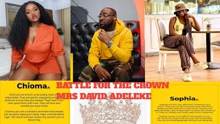 OMG: DAVIDO CHIOMA AND SOPHIA BATTLES FOR MRS DAVID ADELEKE.. D!RTY F!GHT