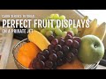 Creating the Perfect Fruit Display Onboard a Private Jet