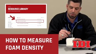 How to Measure Spray Foam Insulation Density