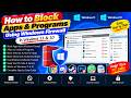 How to Allow &amp; Block Apps &amp; Programs Using Windows Defender Firewall in Windows 11 &amp; 10