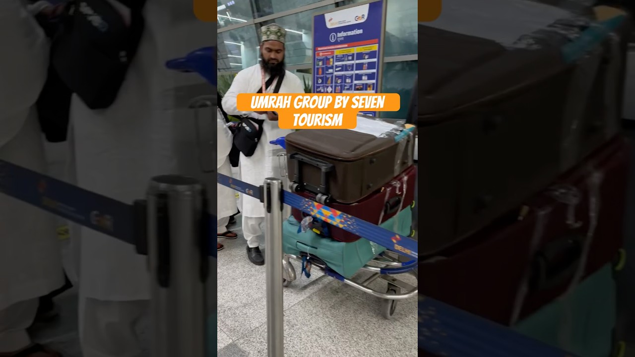 Umrah Group by seven Tourism |  Delhi to Jeddah | Umrah 2024 | 