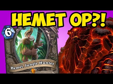 [Hearthstone] BEST UN'GORO COMBO EVER?! Hemet + Holy Wrath + Molten Giants | Journey to Un'Goro