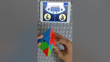 Solving a pyraminx      #cube #foryou #puzzle #rubikscube #puzzlecube #magic #rubik #shorts #cubing