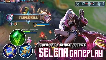 SELENA MAGE !! BUILD TOP 1 GLOBAL - SELENA GAMEPLAY