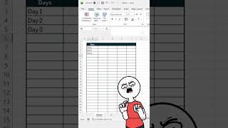 Count Days Between Dates in Excel in Seconds ⚡ (Simple Formula) #excel #exceltips