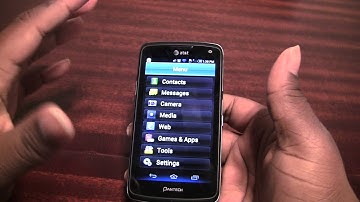 Pantech Flex Easy Mode Quick Look