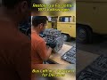 ASMR Restoring a Forgotten 1971 Volkswagen Bus Left in a Junkyard for Decades #Shorts
