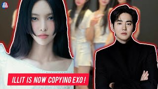 K-Pop Band ILLIT Is Accused Of Copying EXO | Another Controversy In ILLIT's Career