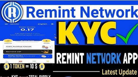 Remint Network Withdraw Update|Remint Network Listing|Remint Network Kyc|Remint Network