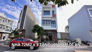 Nhà Đẹp Bình Dương 2024: mẫu nhà ống 3 tầng 4,5x16m 3 phòng ngủ, nhà hiện đại mới nhất