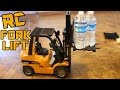 Big RC ForkLift / Crane Review SUPER REALISTIC -1/10 Scale Aluminum Alloy HUINA 1577 - TheRcSaylors