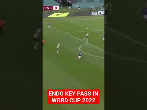Wataru Endo Key Pass In Word Cup 2022 Liverpool Lfc Premierleague Football