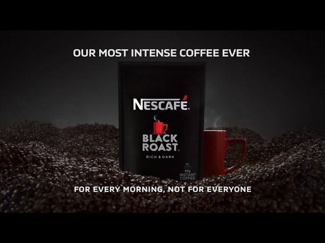 Nescafe Black Roast Our Most Intense Coffee Ever Youtube