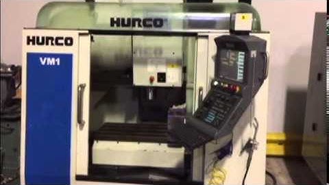 Hurco Model VM1 4 Axis CNC Vertical Machining Center 2006