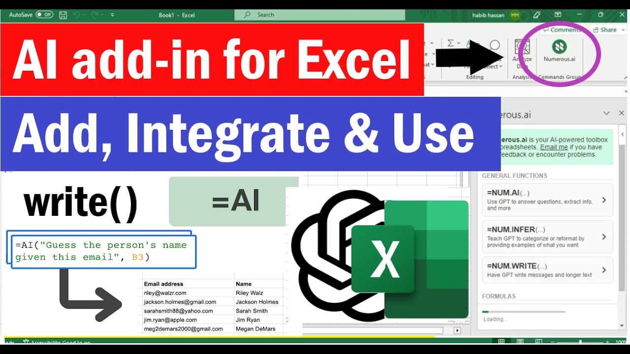 excel to presentation ai