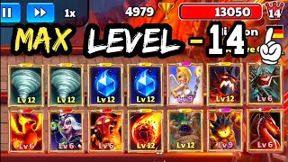 Fight Against 🔥 Max Level 14 🔥 Castle Players? Castle Crush  screenshot 3