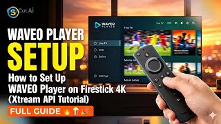 How to Set Up WAVEO Player on Firestick 4K (Xtream Code API Login Tutorial) screenshot 5