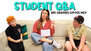Q&A with MY STUDENTS!! @EarlyEDventures