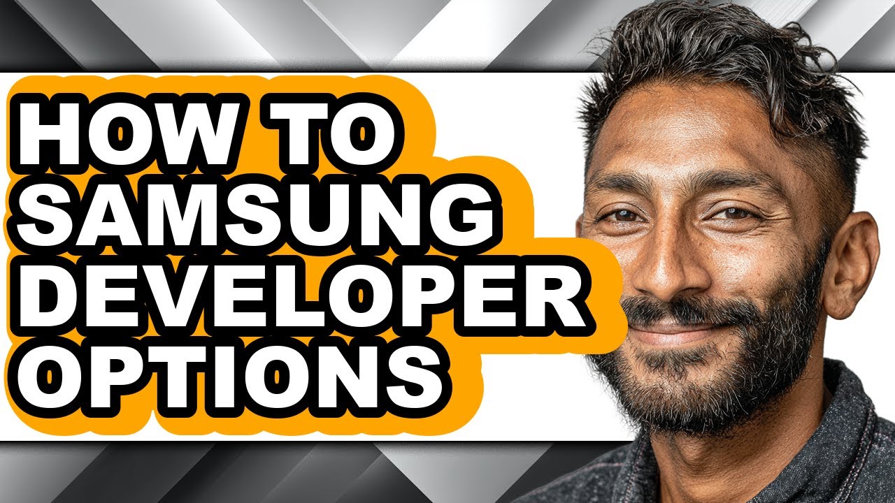 How to Samsung Developer Options - Easy Guide - YouTube