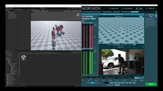 Playback-Based Motion Streaming to Unity