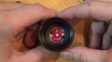 Convoy C8 (Custom) Cree XP-E2 Green Hunting Flashlight. How To build Video
