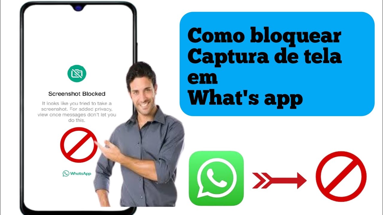 Como bloquear capturas de ecrã no Whatsapp | - YouTube