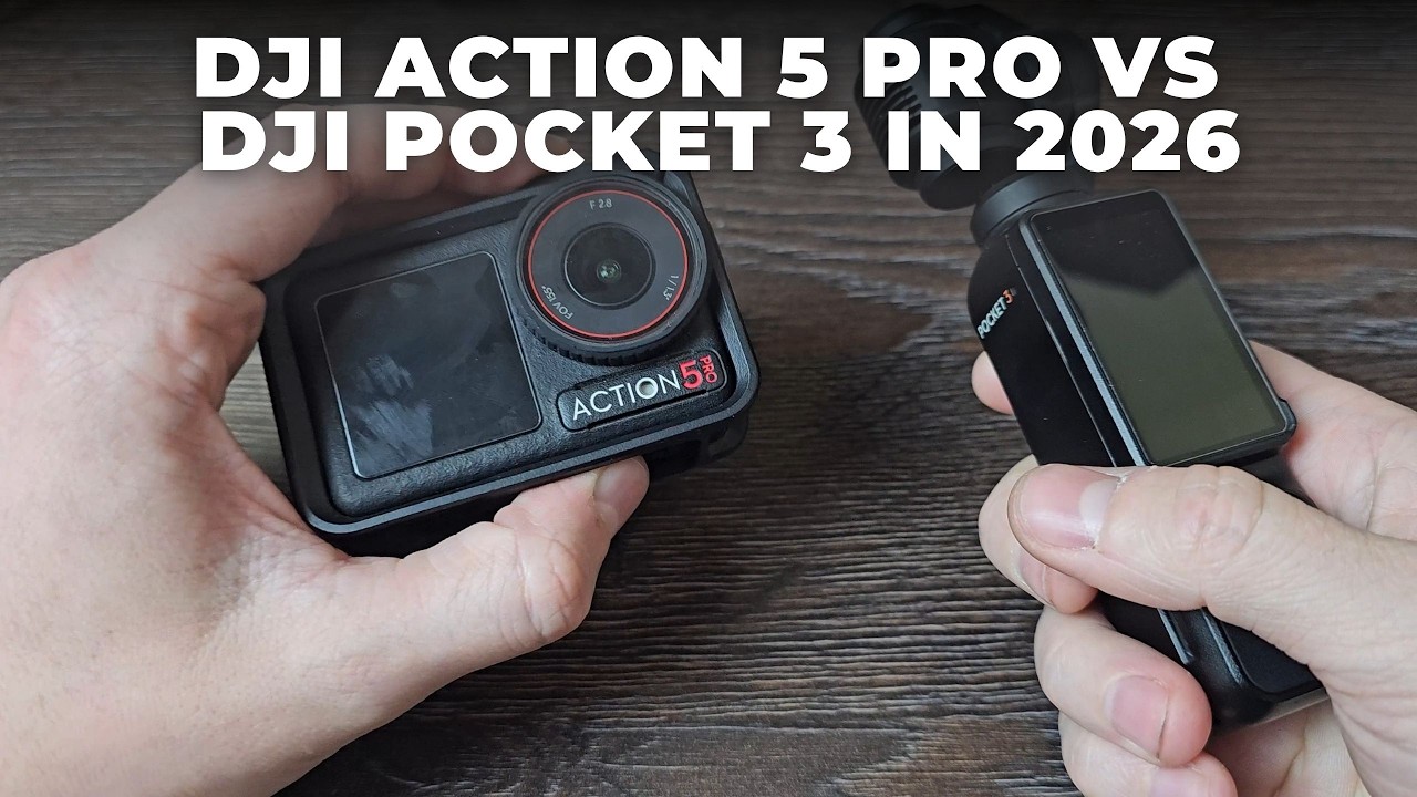 DJI Osmo Action 5 Pro vs Pocket 3: Which Should You Buy in 2026