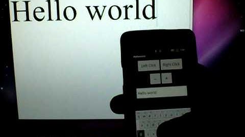 Control Keyboard & Mouse w/ Android app via Arduino