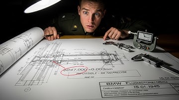 The Engine Diagram With Measurements No WWII Tools Could Produce