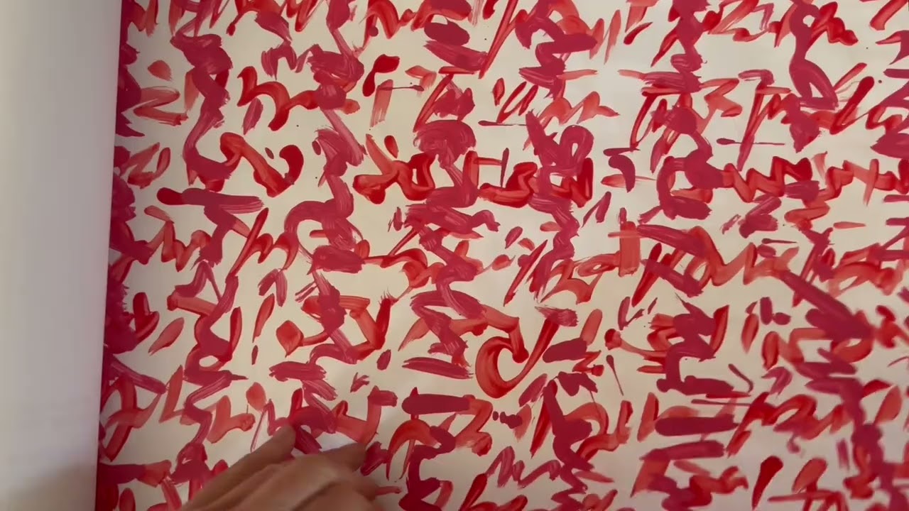 Unique Artists Book for painting "Conversations with Monet"