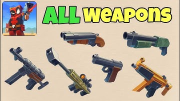 Pixel Combat: Zombie Strike - All Weapons Full Unlocked - Gameplay Walkthrough Part 4 (Android, iOS)