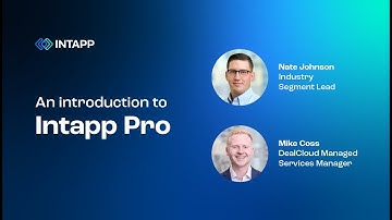 An Introduction to Intapp Pro